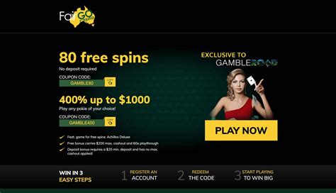 fairgo casino code - fair go casino bonus codes